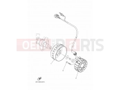 YAMAHA MT-09 MT-09 ABS MT09A (2DR2) 2014 (france) GENERATOR