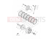 YAMAHA MT-07 MT-07 1WS5 2014 CLUTCH