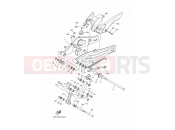 YAMAHA MT-07 MT-07 1WS5 2014 REAR ARM