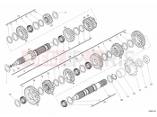 DUCATI Hypermotard 1100 EVO GEAR BOX » UNCLASSIFIED