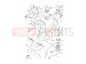 YAMAHA MT-09 MT-09 ABS MT09A (2DR7) 2014 FUEL TANK