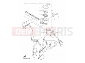 YAMAHA XVS 1300 A Midnight Star XVS1300A 1CS4 2014 FRONT MASTER CYLINDER