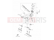 YAMAHA MT-09 MT-09 1RC9 2014 (RU) FRONT MASTER CYLINDER