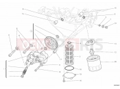 DUCATI Superbike 1198 SP OIL PUMP - FILTER » LUBRICATION SYSTEM