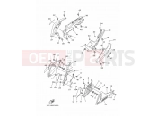 YAMAHA MT-09 MT-09 ABS MT09A (2DR4) 2014 SIDE COVER