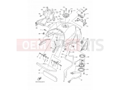 YAMAHA MT-09 MT-09 A 2DR3 2014 FUEL TANK