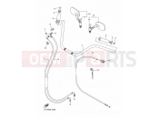 YAMAHA XVS 1300 A Midnight Star XVS1300A (11C7) 2014 STEERING HANDLE & CABLE
