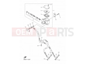 YAMAHA XVS 1300 A Midnight Star XVS1300A (11C7) 2014 FRONT MASTER CYLINDER