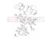 YAMAHA XJ6 N Diversion Naked XJ6N XJ6 (20SU) 2014 SIDE COVER 2