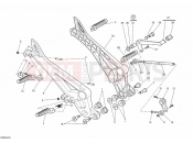 DUCATI 2011 Monster 696 FOOTREST » FRAME