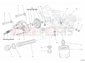 DUCATI 2011 Monster 696 OIL PUMP - FILTER » LUBRICATION SYSTEM