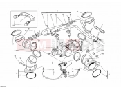 DUCATI 2011 Monster 696 THROTTLE BODY » INTAKE, CARBURETTOR