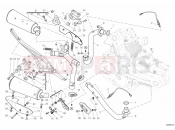 DUCATI 2011 Monster 696 ABS EXHAUST SYSTEM » EXHAUST SYSTEM