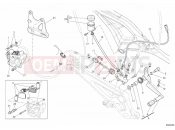 DUCATI 2011 Monster 696 ABS REAR BRAKE SYSTEM » BRAKING SYSTEM