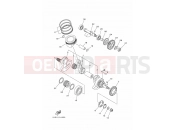 YAMAHA YFM 550 YFM550FWAD YFM5FGPLED 1HSP 2013 CRANKSHAFT & PISTON