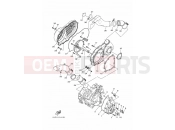 YAMAHA YFM 550 YFM550FWAD YFM5FGPLED 1HSP 2013 CRANKCASE COVER 1