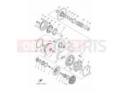 YAMAHA YFM 550 YFM550FWAD YFM5FGPLED 1HSP 2013 CLUTCH