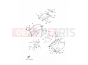 YAMAHA YFM 550 YFM550FWAD YFM5FGPLED 1HSP 2013 SIDE COVER