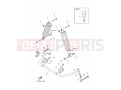 YAMAHA YFM 550 YFM550FWAD YFM5FGPLED 1HSP 2013 REAR SUSPENSION