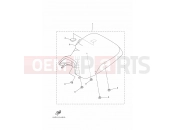 YAMAHA YFM 550 YFM550FWAD YFM5FGPLED 1HSP 2013 SEAT