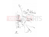YAMAHA YFM 550 YFM550FWAD YFM5FGPLED 1HSP 2013 STEERING HANDLE & CABLE