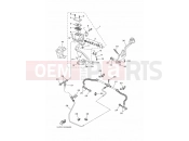 YAMAHA YFM 550 YFM550FWAD YFM5FGPLED 1HSP 2013 REAR MASTER CYLINDER