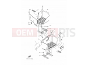 YAMAHA YFM 550 YFM550FWAD YFM5FGPLED 1HSP 2013 STAND & FOOTREST