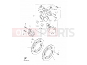 YAMAHA XJ6 N Diversion Naked XJ6N XJ6 (20SM) 2013 FRONT BRAKE CALIPER