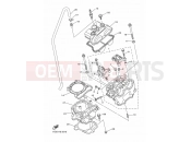 YAMAHA YZ 250 F YZ250F (17DJ) 2013 CYLINDER