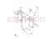 YAMAHA YZ 250 F YZ250F (17DJ) 2013 RADIATOR & HOSE