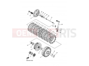 YAMAHA YZ 250 F YZ250F (17DJ) 2013 CLUTCH