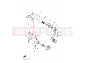 YAMAHA YZ 250 F YZ250F (17DJ) 2013 SHIFT SHAFT