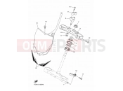 YAMAHA YZ 250 F YZ250F (17DJ) 2013 STEERING