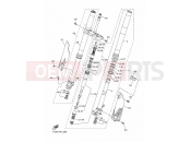 YAMAHA YZ 250 F YZ250F (17DJ) 2013 FRONT FORK