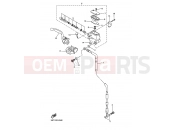 YAMAHA YZ 250 F YZ250F (17DJ) 2013 FRONT MASTER CYLINDER
