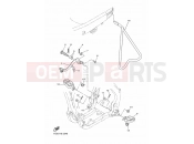 YAMAHA YZ 250 F YZ250F (17DJ) 2013 STAND & FOOTREST