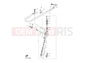 YAMAHA YZ 250 F YZ250F (17DJ) 2013 REAR MASTER CYLINDER