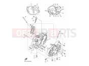 YAMAHA XVS 1300 A Midnight Star XVS1300A 12C7 2013 CRANKCASE