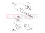 YAMAHA XVS 1300 A Midnight Star XVS1300A 12C7 2013 STARTER