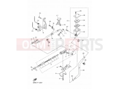 YAMAHA XVS 1300 A Midnight Star XVS1300A 12C7 2013 REAR MASTER CYLINDER