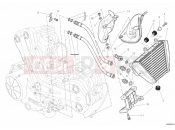 DUCATI Diavel OIL COOLER » LUBRICATION SYSTEM