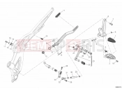 DUCATI Diavel Carbon FOOTRESTS, LEFT » UNCLASSIFIED
