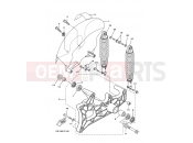 YAMAHA Cityliner 125 VP 125 VP125 CITYLINER 125 (16PB) 2012 REAR ARM & SUSPENSION