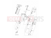 YAMAHA Cityliner 125 VP 125 VP125 CITYLINER 125 (16PB) 2012 STEERING