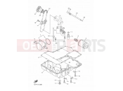 YAMAHA FJR 1300 FJR1300A 1CYJ 2012 OIL COOLER