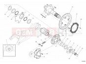 DUCATI Monster 1100 S ABS REAR WHEEL SPINDLE » REAR WHEEL