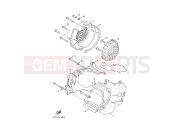 YAMAHA Cygnus XC 125 XC125 CYGNUS (4P99) 2011 AIR SHROUD & FAN