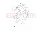 YAMAHA Cygnus XC 125 XC125 CYGNUS (4P99) 2011 SIDE COVER