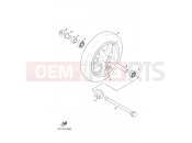 YAMAHA Cygnus XC 125 XC125 CYGNUS (4P99) 2011 FRONT WHEEL