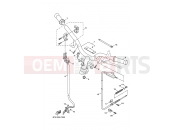 YAMAHA Cygnus XC 125 XC125 CYGNUS (4P99) 2011 STEERING HANDLE & CABLE